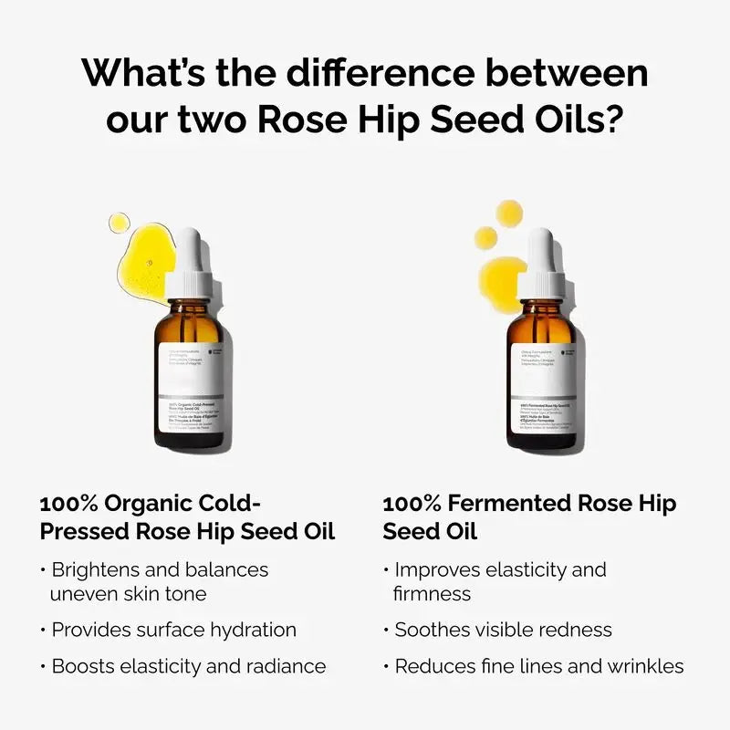 100% Fermented Rose Hip Seed Oil