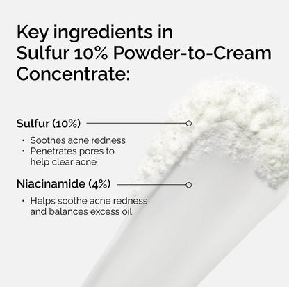 Sulfur 10% Powder-to-Cream Concentrate